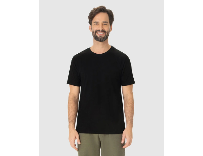 Camiseta Malwee Original Masculina Decote Redondo Em Algodão 1000004423 - Atacado