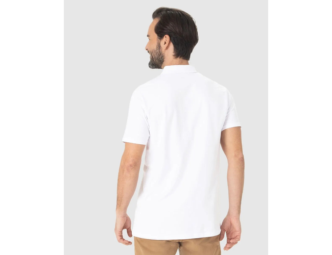 Camisa Polo Básica Malwee Masculina Gola Esporte E Bolso Piquet Stretch 1000004427 - Atacado