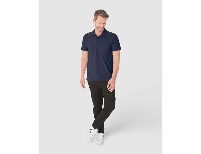 Camisa Polo Básica Malwee Masculina Gola Esporte E Bolso Piquet Stretch 1000004427 - Atacado