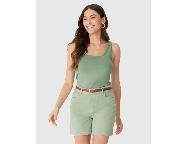 Regata Básica Malwee Feminina Alça Fina Em Algodão 1000004492 - Atacado