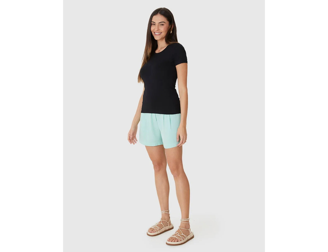 Blusa Básica Feminina Malwee Decote Redondo Em Algodão 1000004500 - Atacado