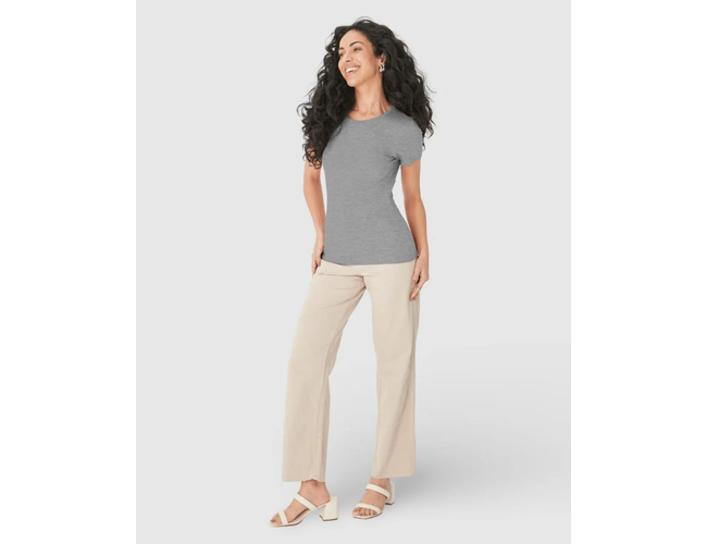Blusa Básica Feminina Malwee Decote Redondo Em Algodão 1000004500 - Atacado
