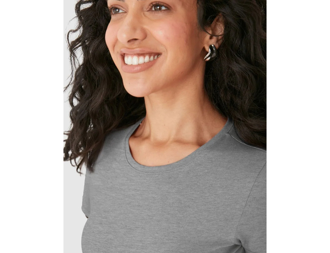 Blusa Básica Feminina Malwee Decote Redondo Em Algodão 1000004500 - Atacado