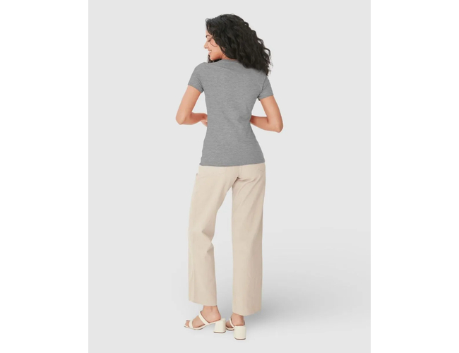 Blusa Básica Feminina Malwee Decote Redondo Em Algodão 1000004500 - Atacado