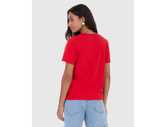 Blusa Básica Malwee Feminina Decote Redondo Pesponto Algodão 10000102559 - Atacado Blusa Básica Malwee Feminina Decote Redondo Pesponto Algodão 10000102559 - Atacado