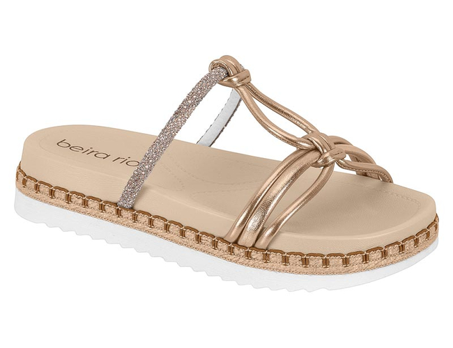 Rasteira Feminina Beira Rio 8553.102.25223 - Atacado