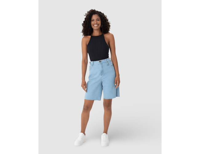 Regata Básica Malwee Feminina Nadador Canelado Viscose 1000068765 - Atacado