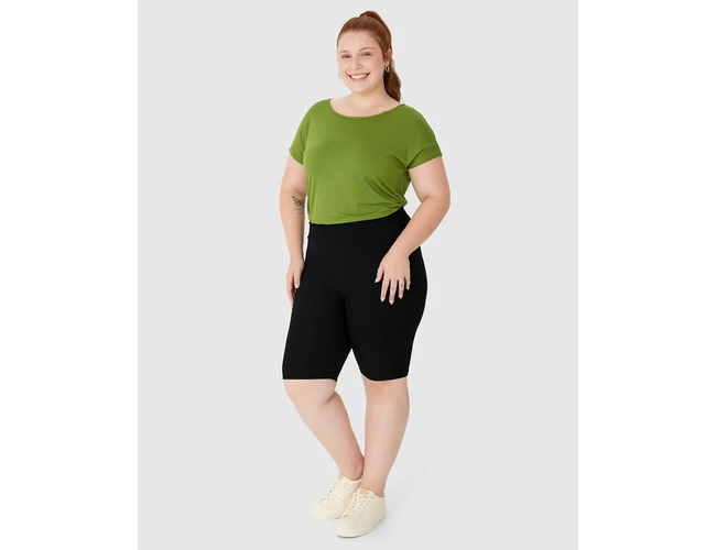 Bermuda Básica Malwee Feminina Plus Size Algodão Cintura Média 1000098106 - Atacado Bermuda Básica Malwee Feminina Plus Size Algodão Cintura Média 1000098106 - Atacado