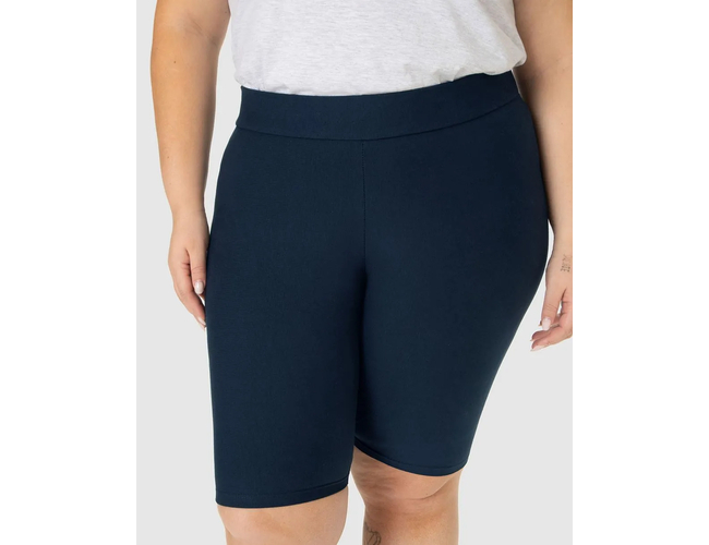 Bermuda Básica Malwee Feminina Plus Size Algodão Cintura Média 1000098106 - Atacado Bermuda Básica Malwee Feminina Plus Size Algodão Cintura Média 1000098106 - Atacado