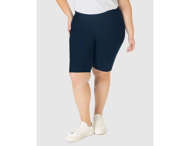 Bermuda Básica Malwee Feminina Plus Size Algodão Cintura Média 1000098106 - Atacado Bermuda Básica Malwee Feminina Plus Size Algodão Cintura Média 1000098106 - Atacado