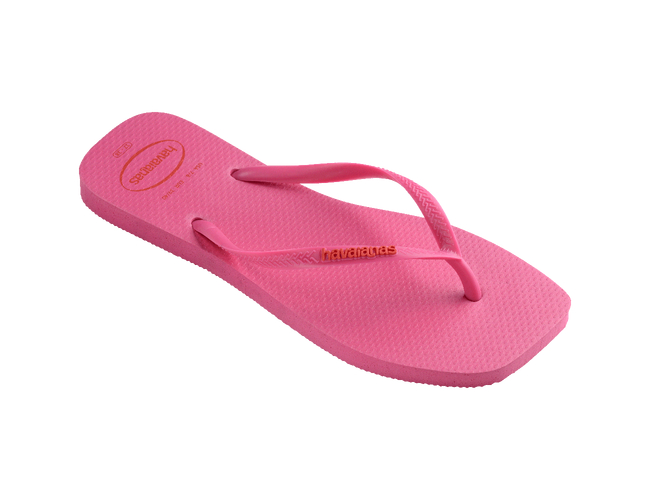 Chinelo Feminino Havaianas Slim Square Logo Pop-up Fc - Atacado