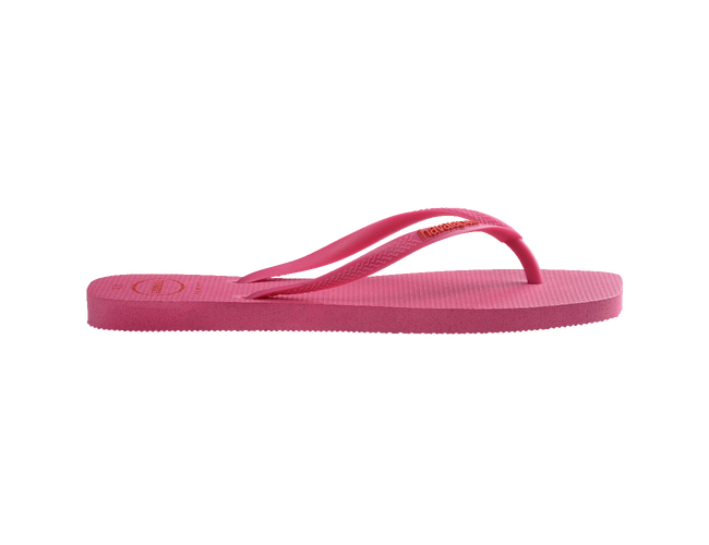 Chinelo Feminino Havaianas Slim Square Logo Pop-up Fc - Atacado