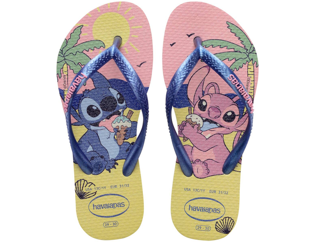 Chinelo Infantil Havaianas Kids Slim Disney - Atacado