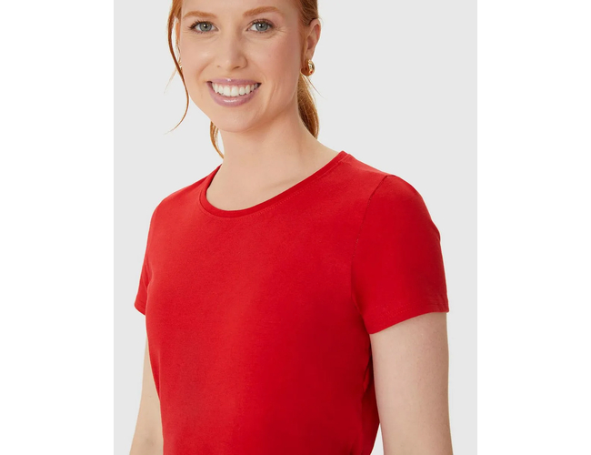 Blusa Básica Malwee Feminina Baby Look Em Algodão 100004499 - Atacado