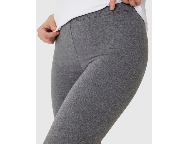 Calça Legging Básica Malwee Feminina Cintura Média Algodão 1000009701 - Atacado