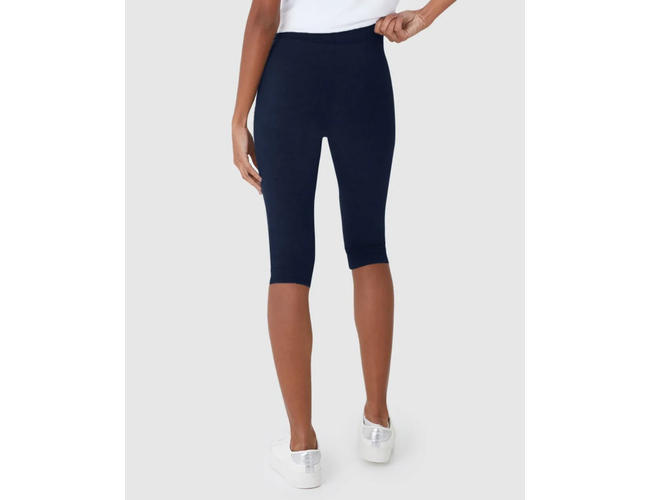 Calça Corsário Básica Malwee Feminina Cós Elástico Algodão 1000040327 - Atacado