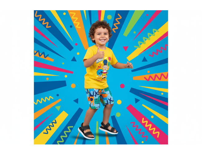 Sandália Baby Molekinho 2619.210.13958 - Atacado