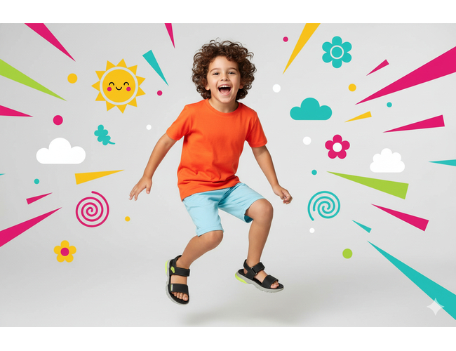 Sandália Infantil Molekinho 2424.102.13958 - Atacado