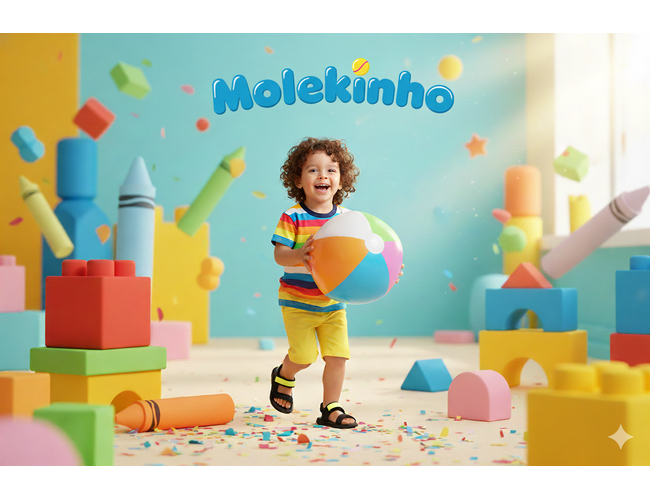 Sandália Infantil Molekinho 2400.175.30137 - Atacado