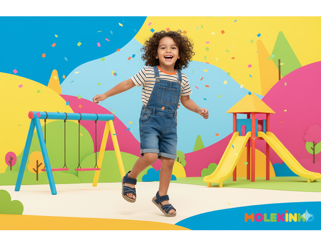 Sandália Baby Molekinho 2636.111.10529 - Atacado