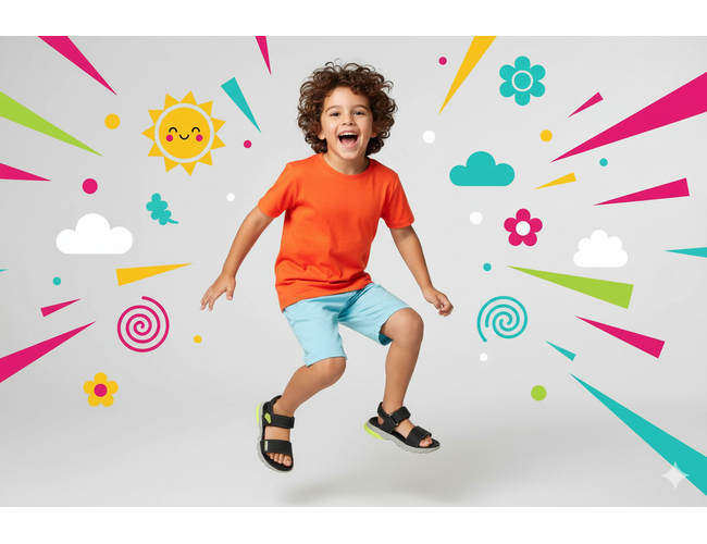 Sandália Infantil Molekinho 2424.102.13958 - Atacado