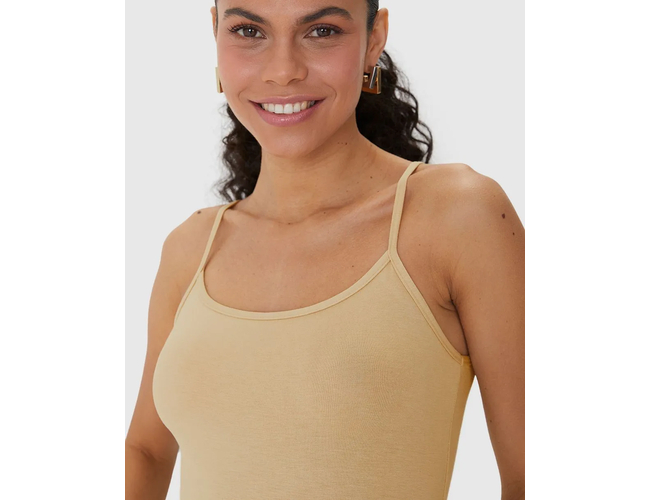 Regata Básica Feminina Malwee Decote Redondo Em Viscose Stretch 1000004489 - Atacado