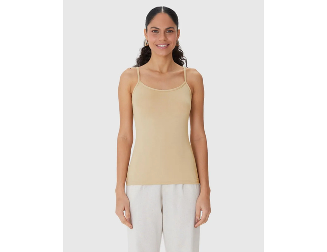 Regata Básica Feminina Malwee Decote Redondo Em Viscose Stretch 1000004489 - Atacado