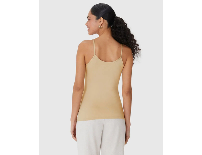 Regata Básica Feminina Malwee Decote Redondo Em Viscose Stretch 1000004489 - Atacado