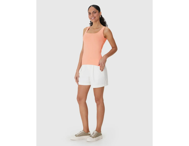 Regata Básica Malwee Feminina Alça Fina Em Algodão 1000004492 - Atacado