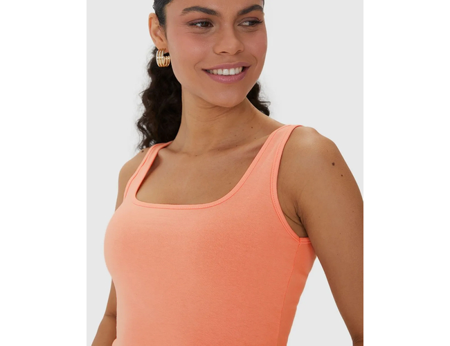 Regata Básica Malwee Feminina Alça Fina Em Algodão 1000004492 - Atacado