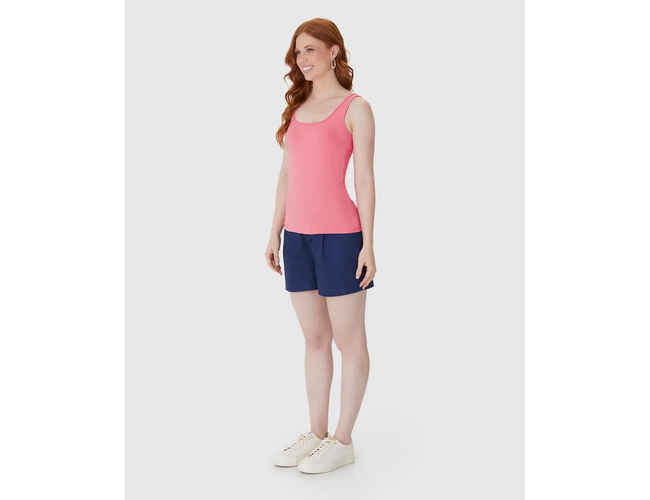 Regata Básica Malwee Feminina Alça Fina Em Algodão 1000004492 - Atacado