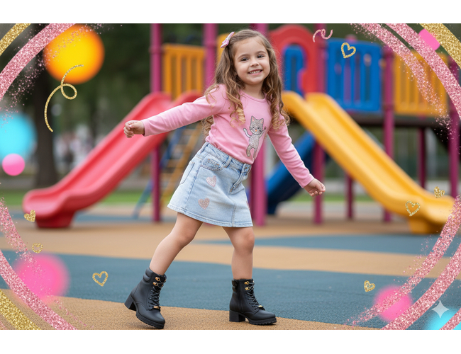 Bota Infantil Molekinha 2178.102.20384 - Atacado