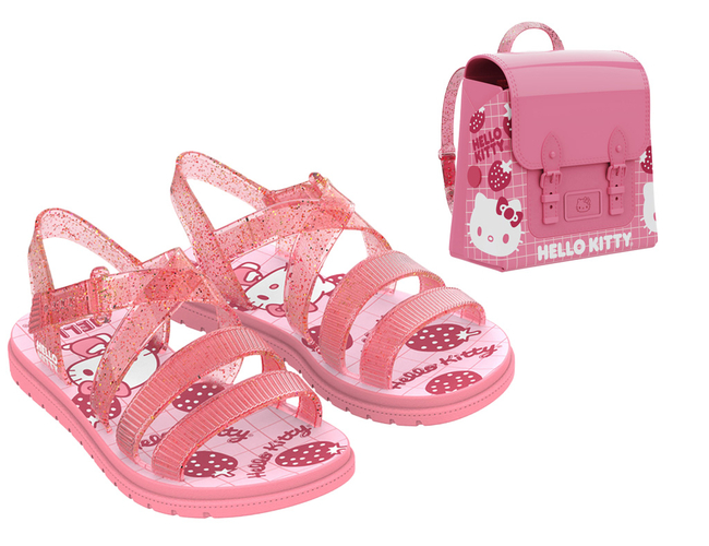 Sandalia Infantil Hello Kitty Sweet Bag - 23431 - Atacado