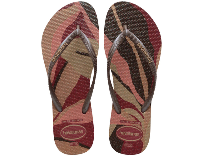 Chinelo Feminino Havaianas Slim Palette Glow - Atacado
