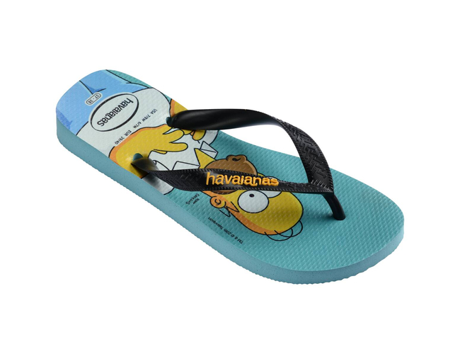 Chinelo Masculino Havaianas Simpsons Fc - Atacado