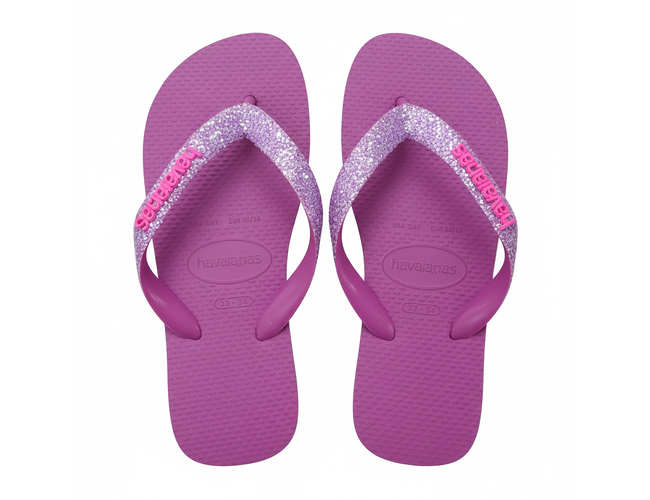 Chinelo Feminino Havaianas Top Glitter Neon - Atacado Chinelo Feminino Havaianas Top Glitter Neon - Atacado