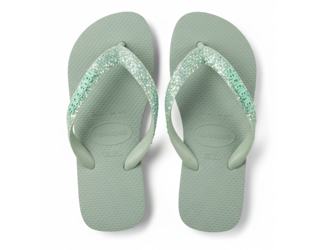 Chinelo Feminino Havaianas Top Glitter Neon - Atacado Chinelo Feminino Havaianas Top Glitter Neon - Atacado