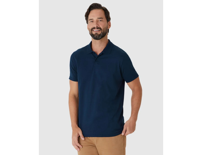 Camisa Malwee Polo Básica Masculina Algodão 1000004430 - Atacado