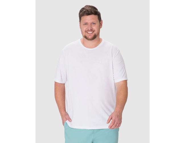Camiseta Abraço Malwee Masculina Plus Size Comfy Touch 1000133408 - Atacado