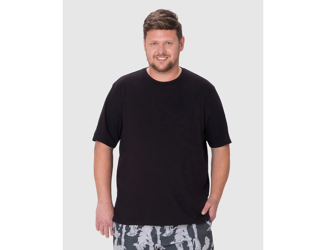 Camiseta Abraço Malwee Masculina Plus Size Comfy Touch 1000133408 - Atacado