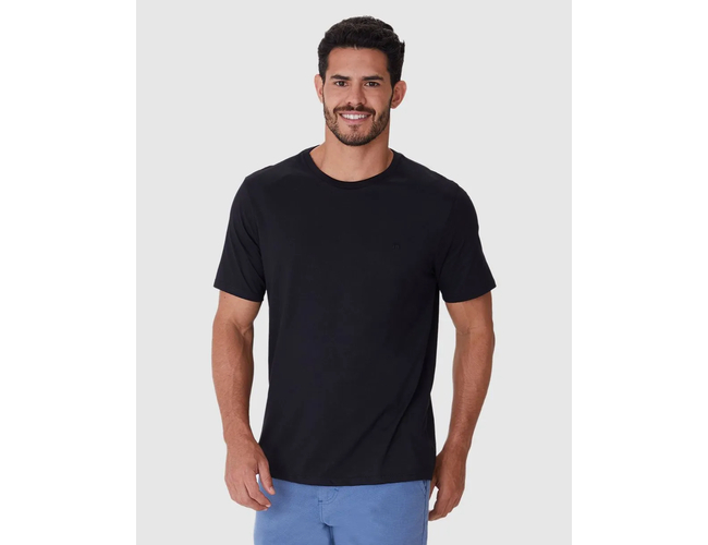Camiseta Ícone Malwee Masculina Bordado Algodão 1000133945 - Atacado