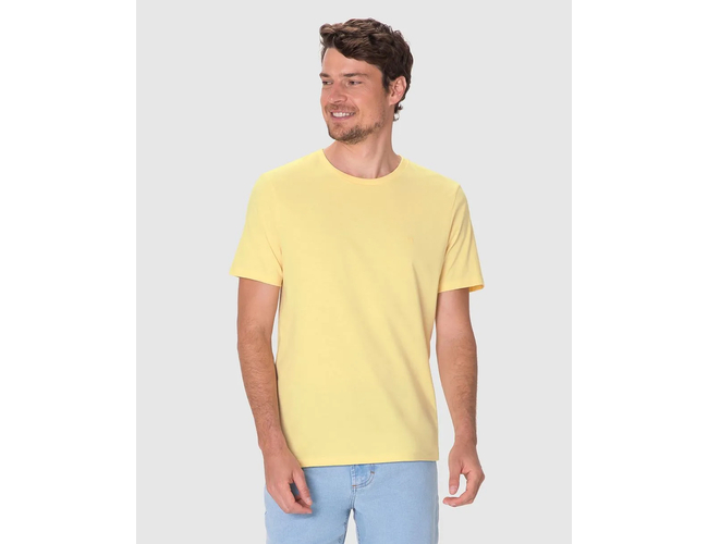 Camiseta Ícone Malwee Masculina Bordado Algodão 1000133945 - Atacado