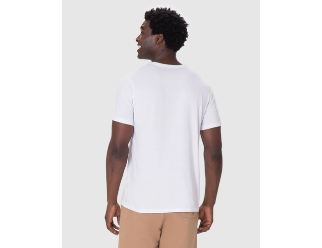 Camiseta Malwee Ícone Masculina Slim Bordado Algodão 1000137079 - Atacado