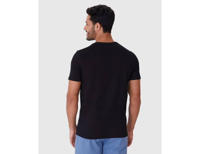 Camiseta Malwee Ícone Masculina Slim Bordado Algodão 1000137079 - Atacado