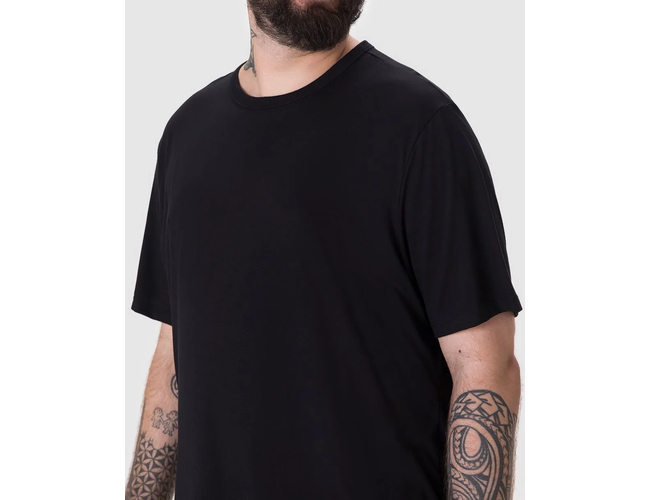 Camiseta Essencial Malwee Masculina Plus Size Algodão 1000137164 - Atacado
