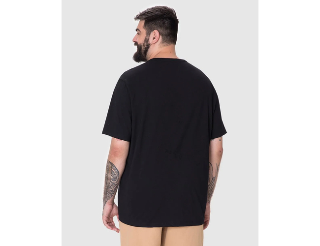 Camiseta Essencial Malwee Masculina Plus Size Algodão 1000137164 - Atacado