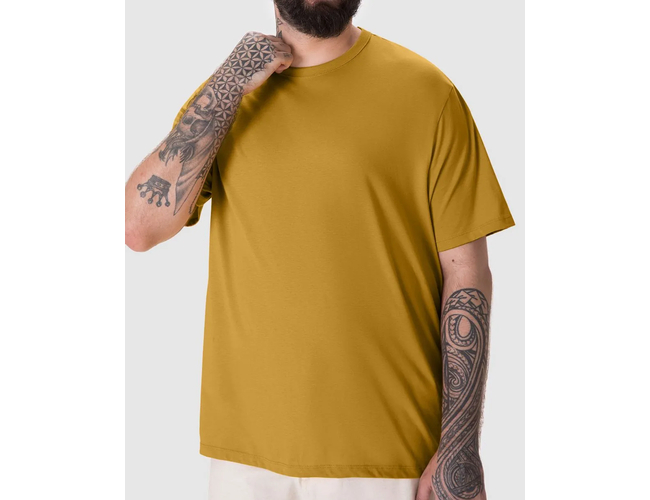 Camiseta Essencial Malwee Masculina Plus Size Algodão 1000137164 - Atacado