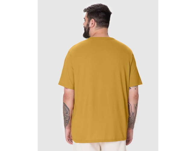 Camiseta Essencial Malwee Masculina Plus Size Algodão 1000137164 - Atacado