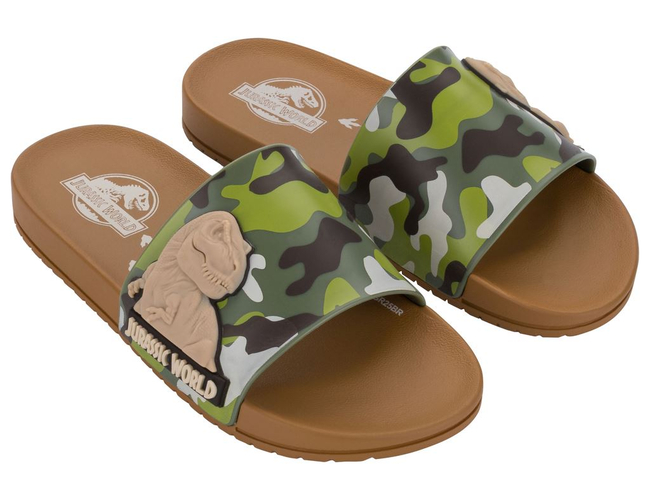 Chinelo Slide Infantil Jurassic Adeventure - 23389 - Atacado
