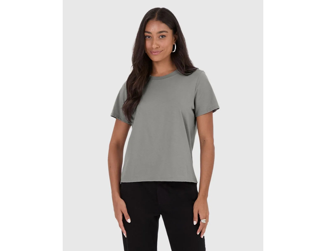 Blusa Básica Malwee Feminina Decote Redondo Com Pesponto Em Algodão 1000102559 - Atacado